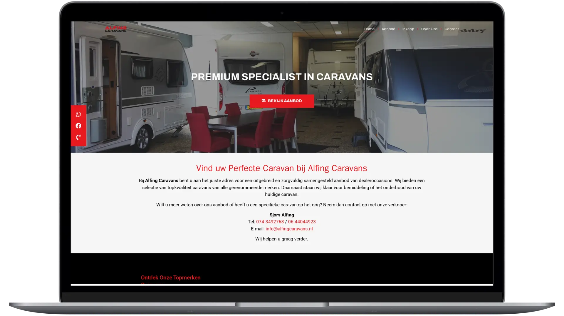 Home Alfing Caravans
